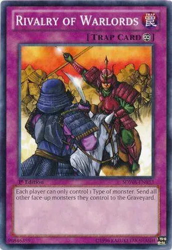 Yugioh!!! Rivalry of Warlords SDWA-EN03 Common