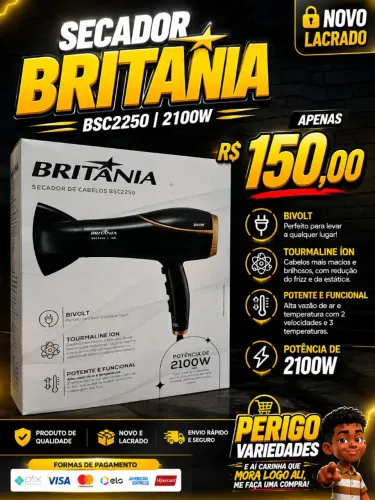 Secador de cabelo