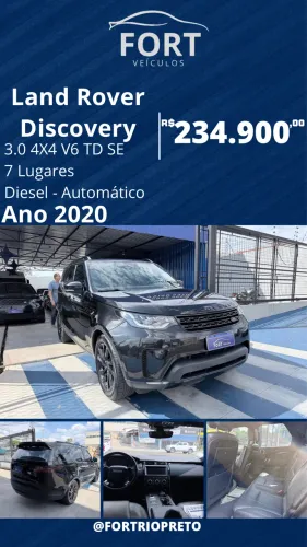 Land Rover Discovery SE 3.0 V6 4X4 TD6 Diesel Aut. 2020