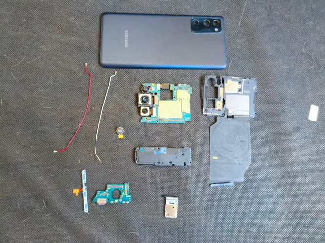 Peças Samsung Galaxy S20 FE Originais - Câmeras, NFC, Carga, Tampa - Tudo Funcionando