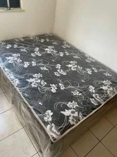 CAMA BOX CASAL ESPUMA
