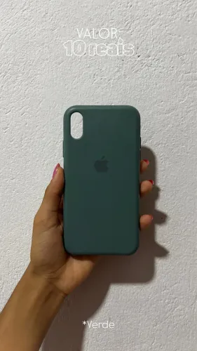 Capinha verde do IPhone XR