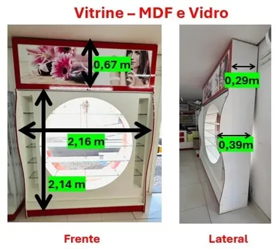 Mobiliário completo de Drogaria