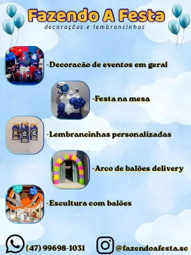 DECORAÇÃO DE EVENTOS