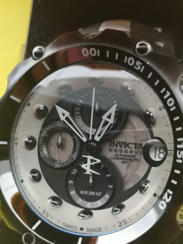          Relógio invicta automático valjoux 7750