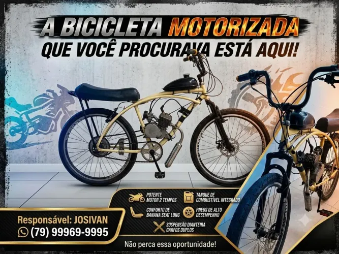 Bicicleta motorizada 100 c