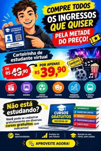 Carteirinha estudantil digital