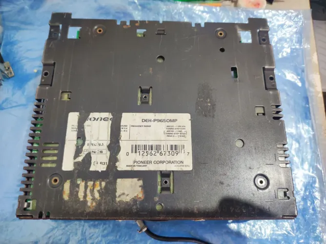 Placa principal som Pioneer deh-p9650mp(somente a placa/funcionando)