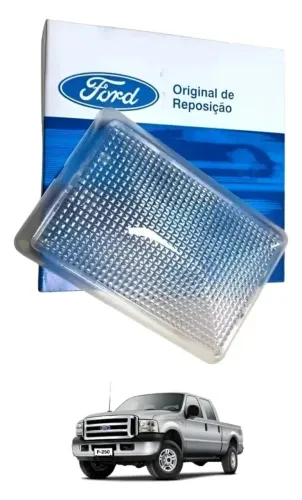 LENTE DA LUZ DE CORTESIA FORD F-250/F-350/F-4000 ORIGINAL NOVO