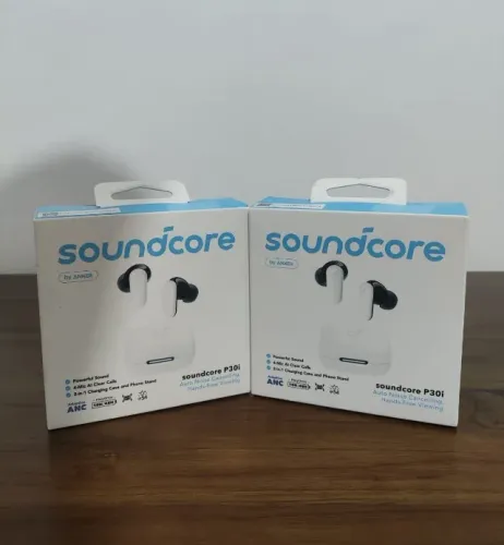 Fone Bluetooth Anker Soundcore P30i Cancelamento de Ruído ANC Lacrado