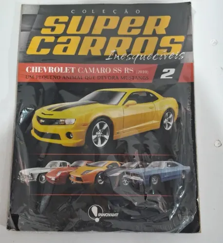KIT Coleção Super Carros Inesquecíveis Chevrolet Camaro SS RS (2010)