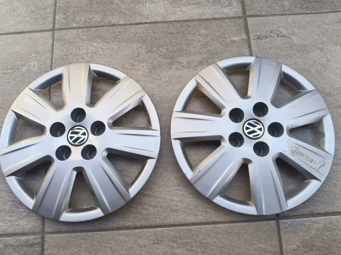 Par calotas originais aro 14 VW Fox SpaceFox novas.
