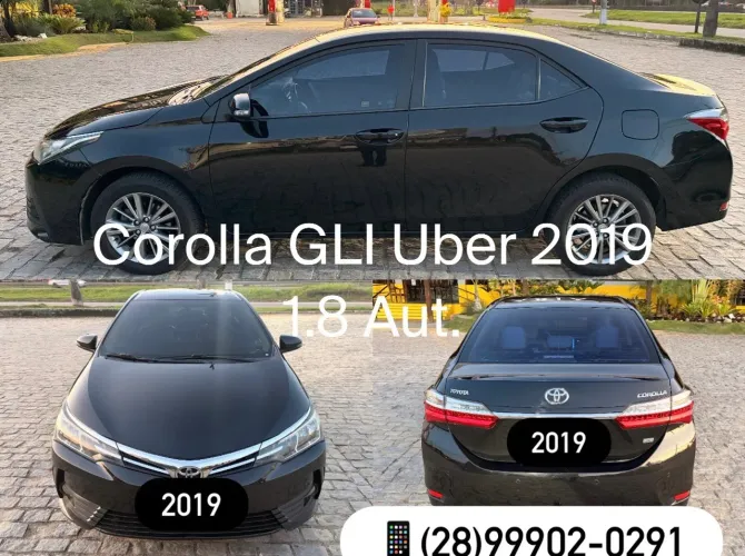 Toyota Corolla GLI Upper 1.8 Flex 16V Aut. 2019