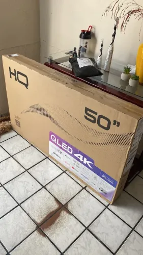 Televisão Smart Tv Hq 50 Qled, 4k Uhd, Dolby Audio, Wi-fi