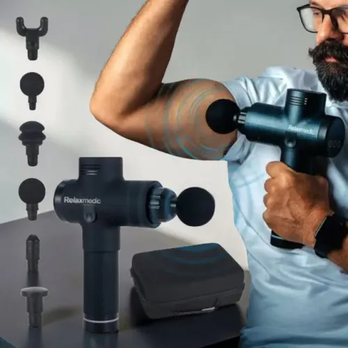 Massageador Muscular Sem Fio com Várias Intensidades