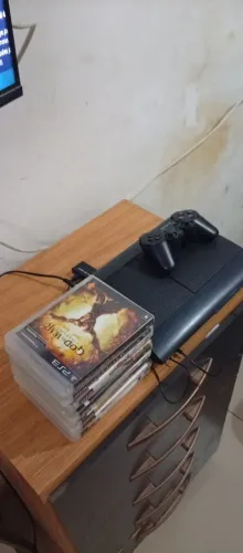 Playstation 3 Super Slim Bloqueado - 13 Jogos Originais