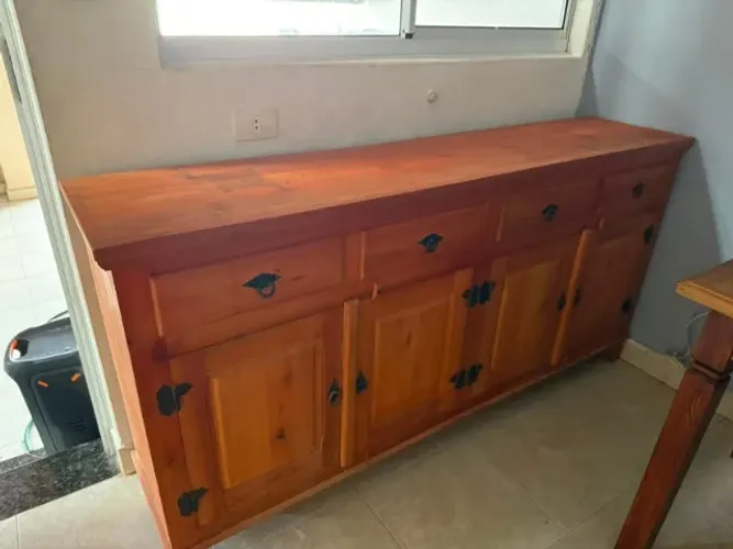 BUFFET ARMÁRIO MADEIRA MACIÇA