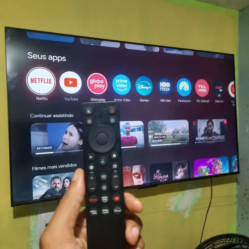 TV TCL 55 polegadas Smart Semi nova com garantia