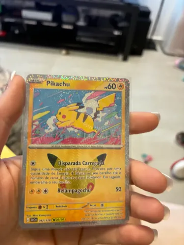 2 Cartas Pikachu coleção 30 anos português