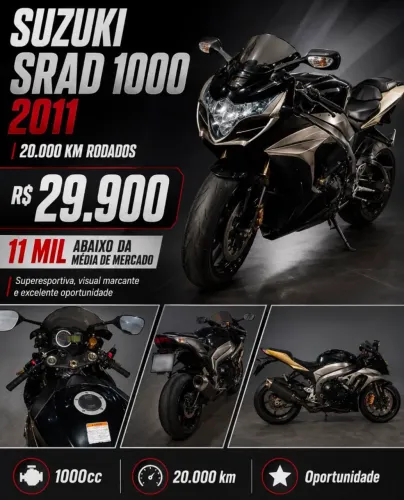 Suzuki GSX-R 1000 (SRAD) ? Força Bruta