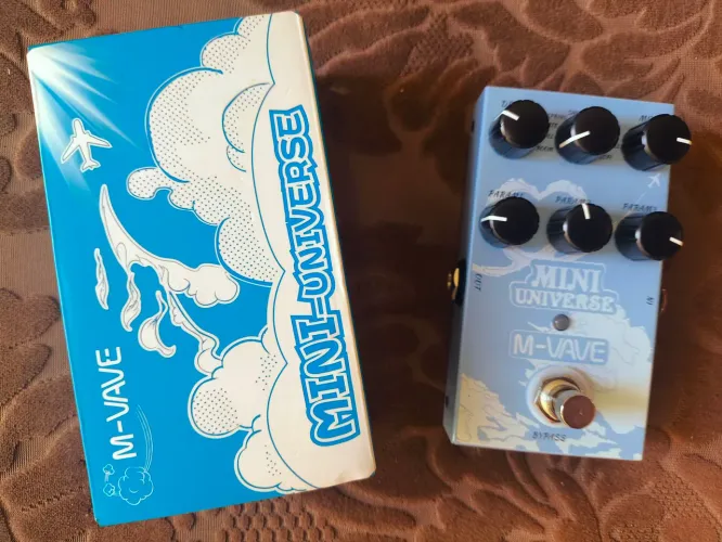 Pedal de guitarra Mvave Mini universe