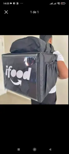 Bag compacta impermeável 