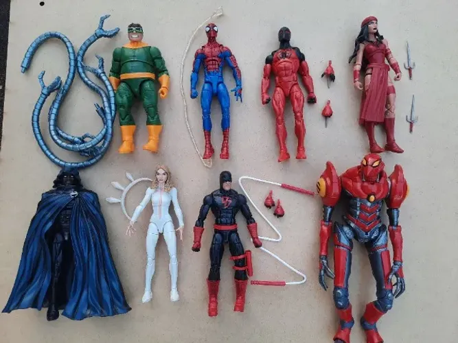 Marvel Legends, Pack Homem Aranha, conforme fotos, bem conservado