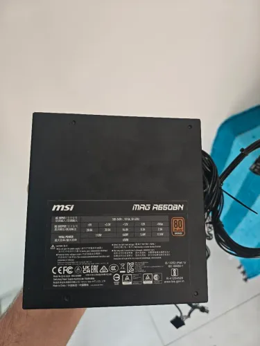 Fonte Msi Mag A650BN