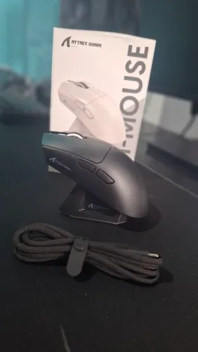 Mouse Attack Shark X11 - Preto