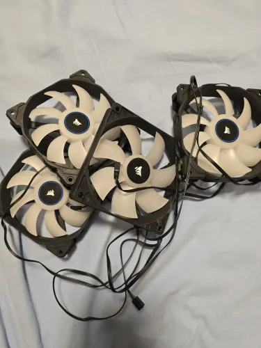 4 Cooler Corsair, LED Azul 120mm 