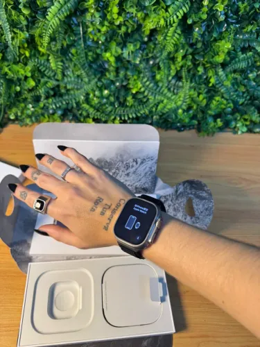 Apple Watch Ultra 2  49mm Com Pulseira Blue Alpine Loop tamanho M original