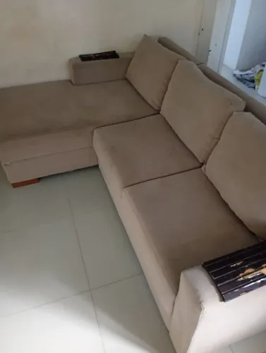 Sofá de canto 4 lugares 