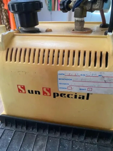 Ferro passar industrial caldeira 4 litros com mesa passar junto