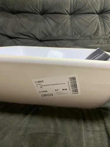 Cuba de embutir 40cm- Deca
