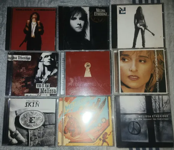 9 cd's Melissa Etheridge Brave and Crazy Your Little Secret Lucky