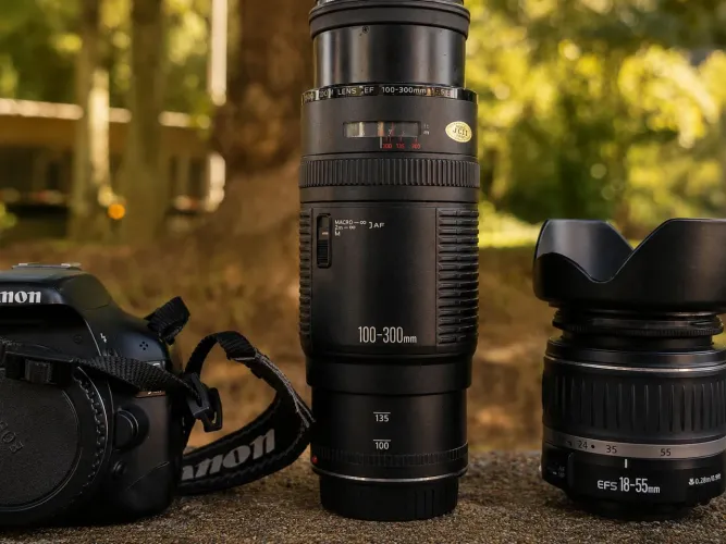 Lente CANON 100-300