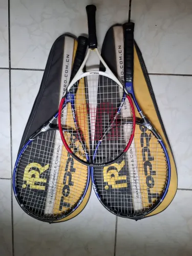 3 Raquetes - Excelente Estado!