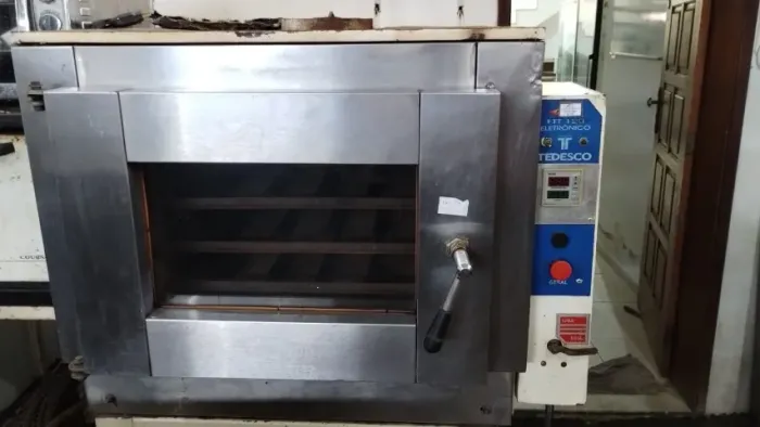 Forno a gás ( Tedesco FTT 120 Eletrônico )