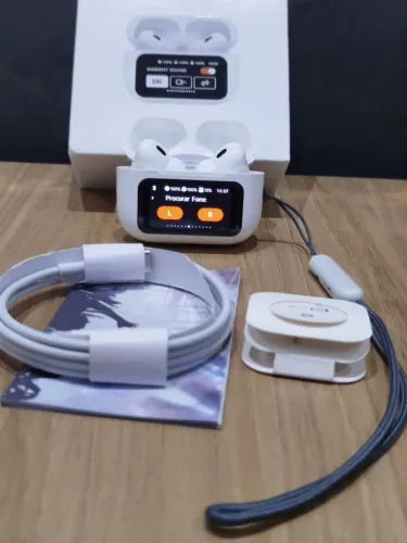 FONE DE OUVIDO BLUETOOTH COM TELA ENTREGA GRÁTIS