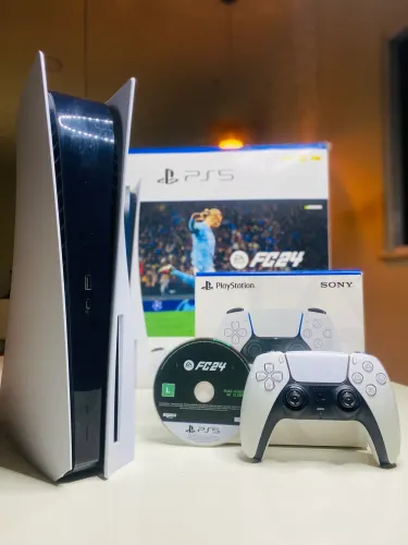 PS5 FAT COM LEITOR + JOGOS MÍDIA FÍSICA