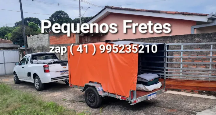 Pequenos fretes e mudanças, carretos, transporte de pets, guincho para motos