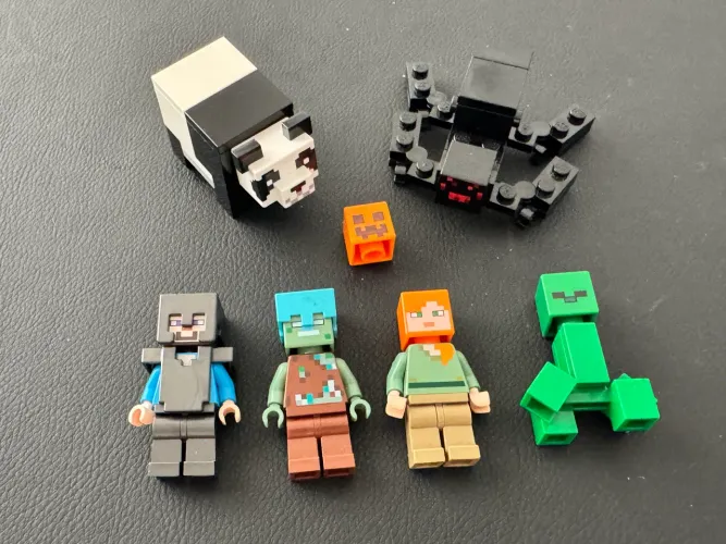 6 Minfigures Minecraft Lego Original