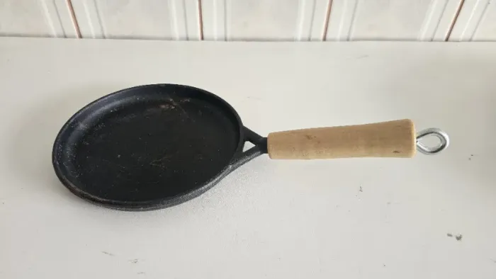 Frigideira Tapioca Panquequeira Ferro Fundido 18cm