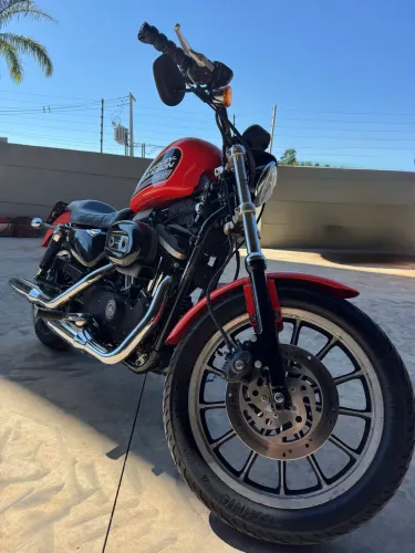 Harley Davidson 883R Laranja Raridade