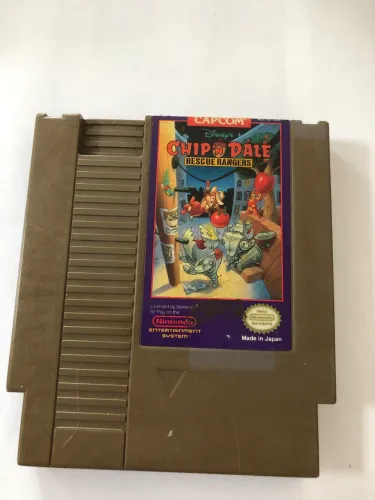 Cartucho CHIP ?n Dale rescue Rangers Capcom Nintendo original