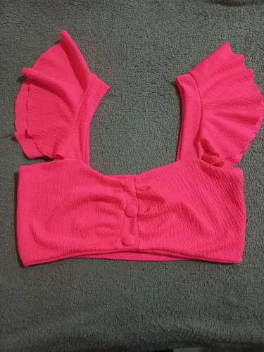 Blusa curta desapego