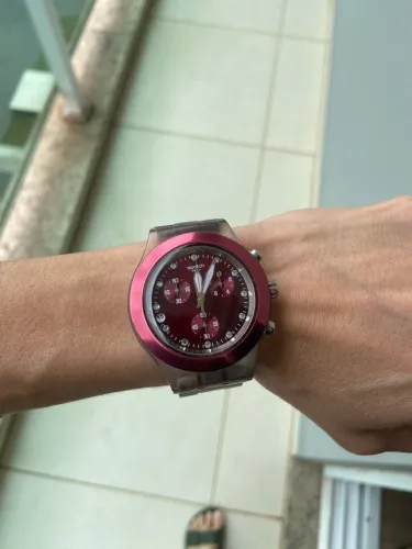 Relógio Swatch Vinho original (feminino)