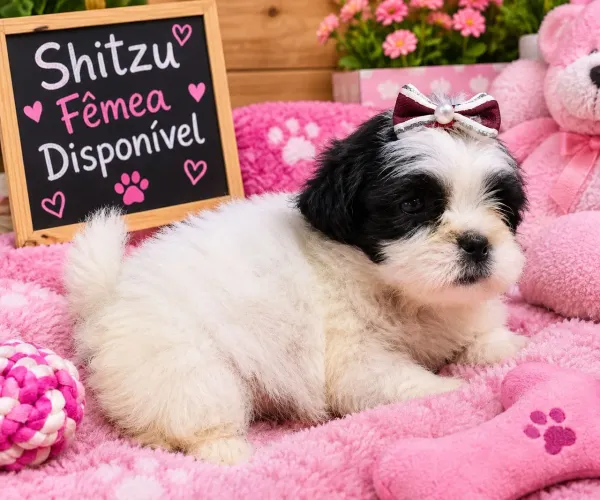 Fêmea mini Shitzu