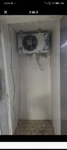 Camara fria, 5000,00 passo cartão 