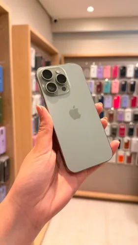 Seminovo - iPhone 16 Pro 128GB TITÂNIO NATURAL 94% - Retirada Loja Shopping Savassi